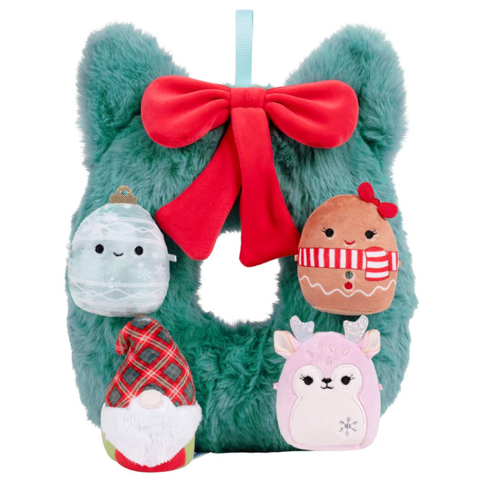 Squishmallows Micromallows Holiday Wreath Soft Toy