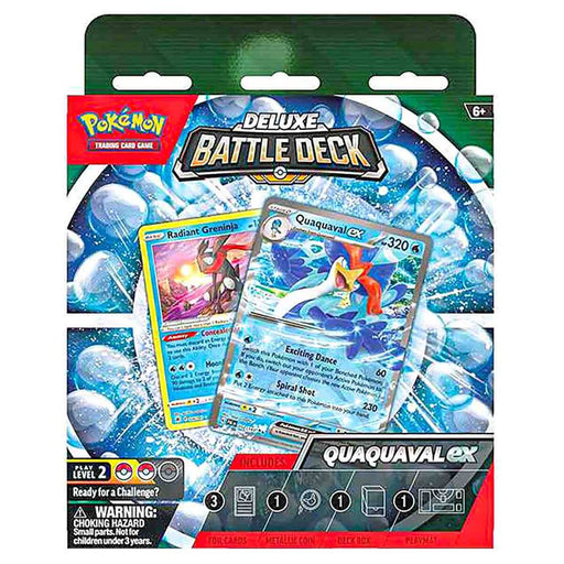 Pokémon Trading Card Game: Quaquaval ex Deluxe Battle Deck