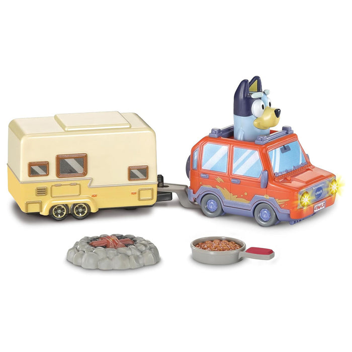 Vtech Toot-Toot Drivers Bluey Family Car & Caravan Set