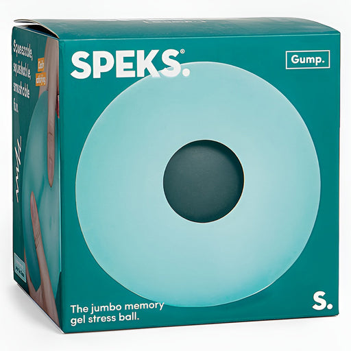 Speks Gump Jumbo Sea Glass Memory Gel Stress Ball