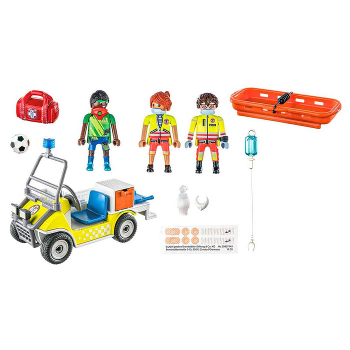 Playmobil City Life Medical Team Rescue Cart Playset