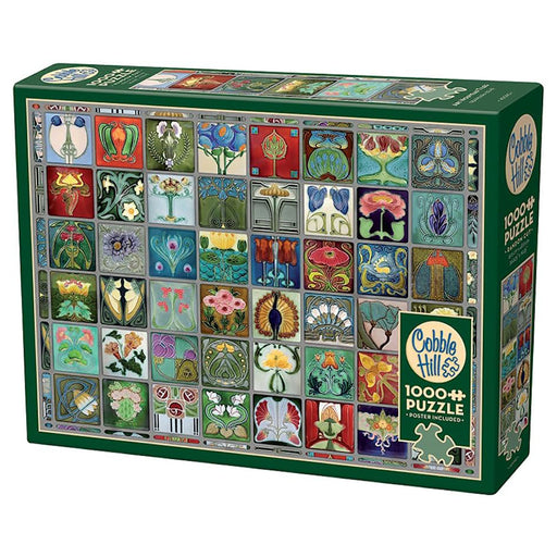 Cobble Hill Art Nouveau Tiles 1000 Piece Jigsaw Puzzle
