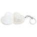 Mini Glam Heart Glitter Balm Extra Credit Keychain