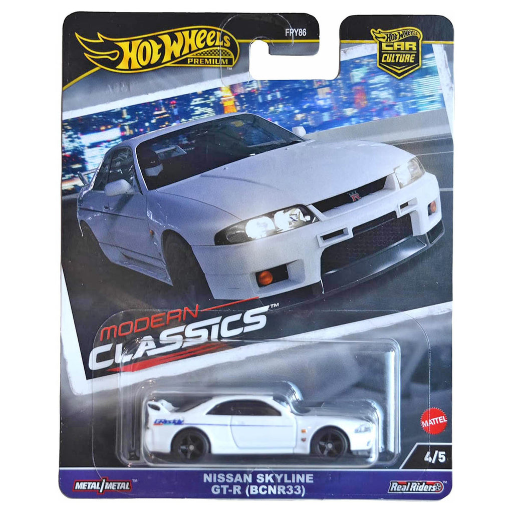 Hot Wheels Car Culture Modern Classics: Nissan Skyline GT-R 1:64