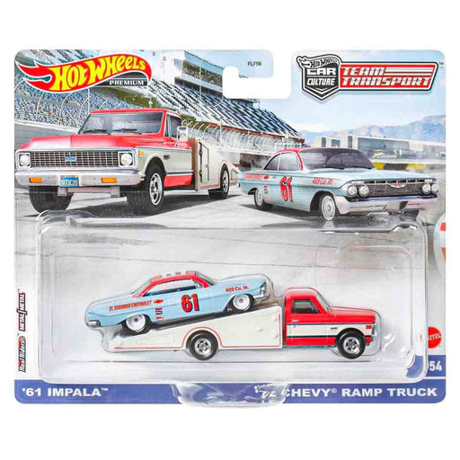 Hot Wheels Car Culture: Team Transport: '61 Impala with '72 Chevy Ramp Truck