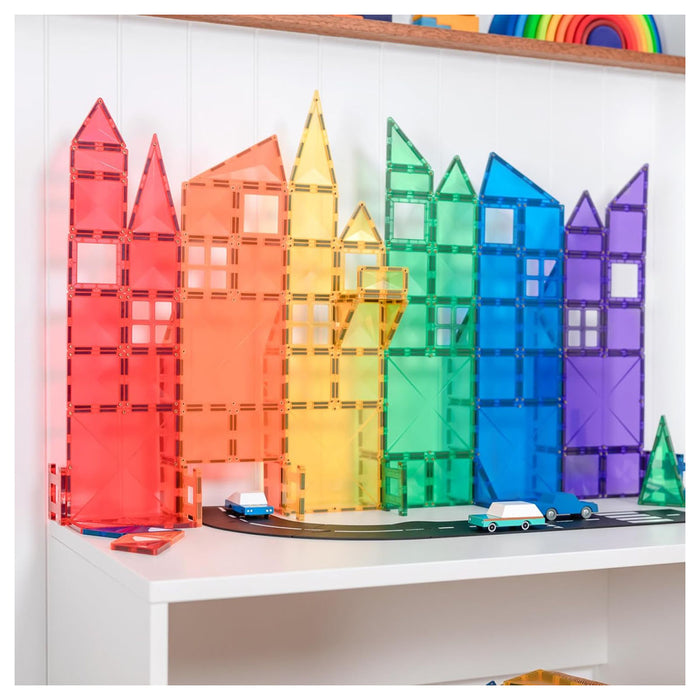 Connetix Magnetic Tiles Rainbow Creative Pack 102 Pieces