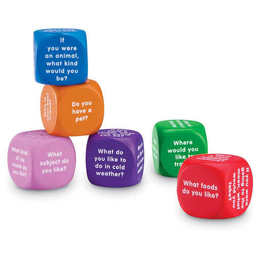 Learning Resources Conversation Cubes