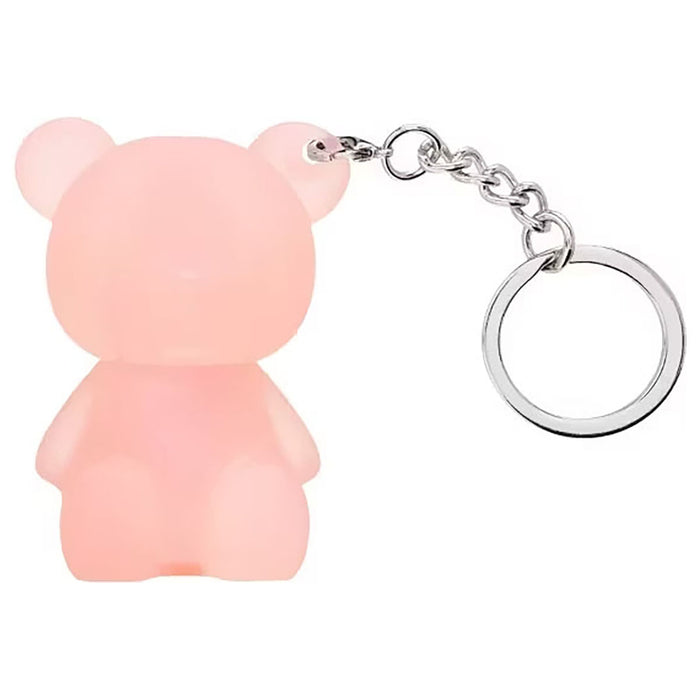 Mini Glam Bear Shimmer Lotion Shimmer Eyes Keychain