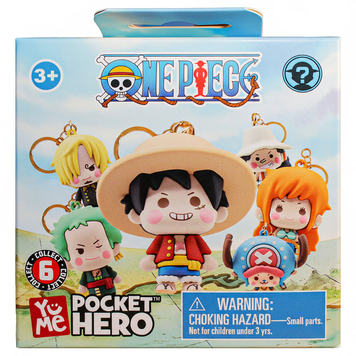 One Piece Pocket Hero Chibi Figure Blind Box (styles vary)