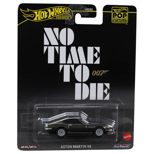 Hot Wheels Pop Culture: James Bond 007 No Time To Die Aston Martin V8 Car