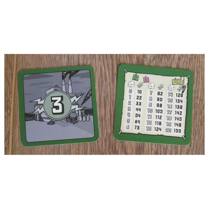 Power Grid: The New Power Plant Cards Set 1 Recharged Version Game Expansion