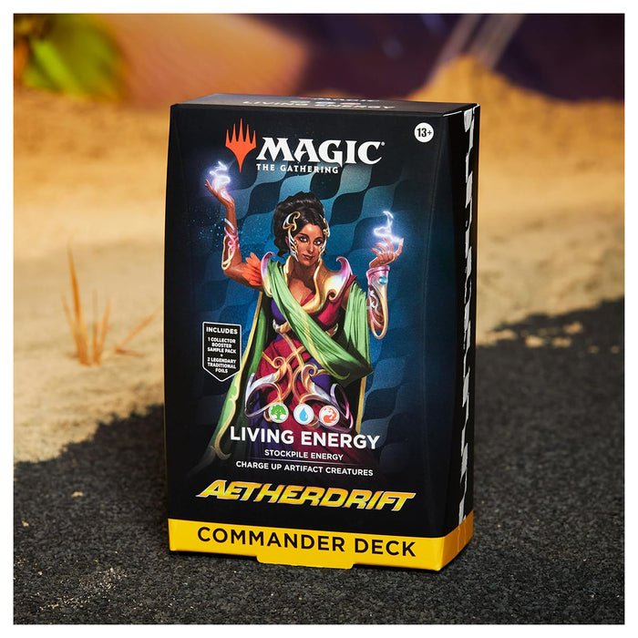 Magic: The Gathering Aetherdrift Commander Deck Living Energy — Booghe