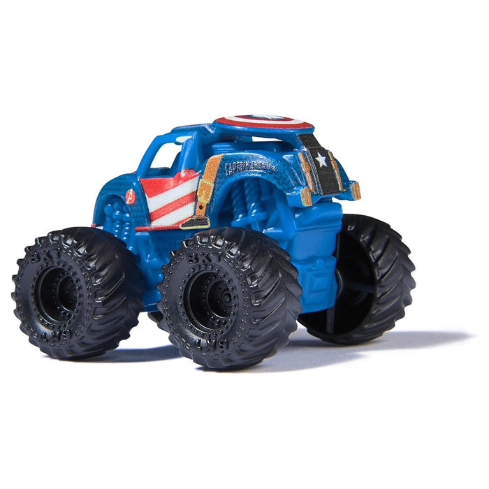 Monster Jam Mini Marvel 1:87 Die-cast Trucks Series 1 (3 Pack)