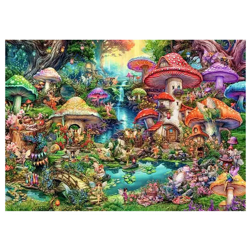 Ravensburger Merry Mushroom Village 1000 Piece Jigsaw Puzzle