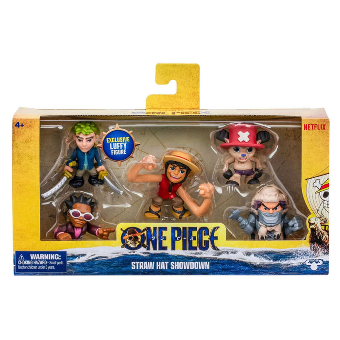 One Piece Straw Hat Showdown Mini Figures (5 Pack)