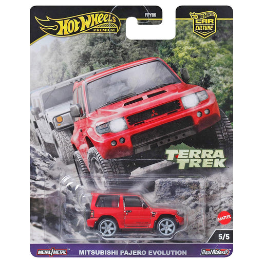 Hot Wheels Premium Car Culture Terra Trek: Mitsubishi Pajero Evolution Car (5/5)