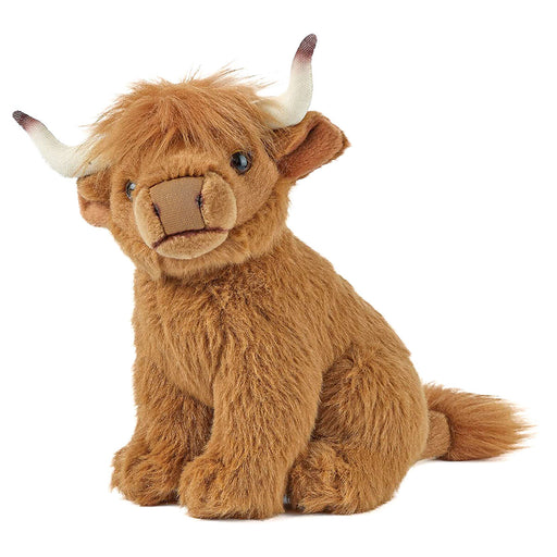 Living Nature Highland Cow 16cm Soft Toy