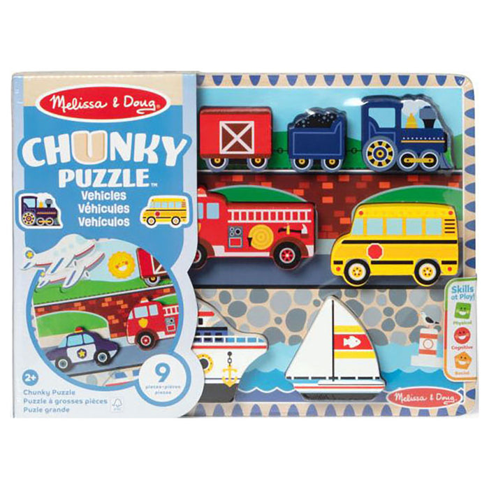Melissa & Doug Chunky Puzzle (styles vary)