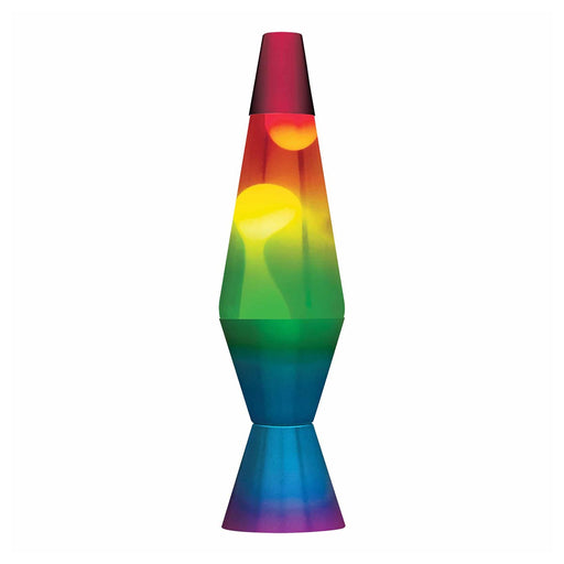 Lava Lamp Rainbow 14.5 inch