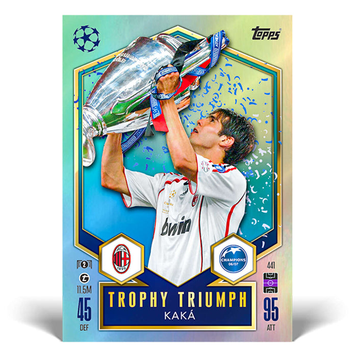 TOPPS - UEFA CL Match Attax 2024/2025 (24/25) - 1ère/première édition régulière + feuille EUR 2 TOPPS - UEFA CL Match Attax 2024/2025 (24/25) - 1ère/première édition régulière + feuille EUR 2