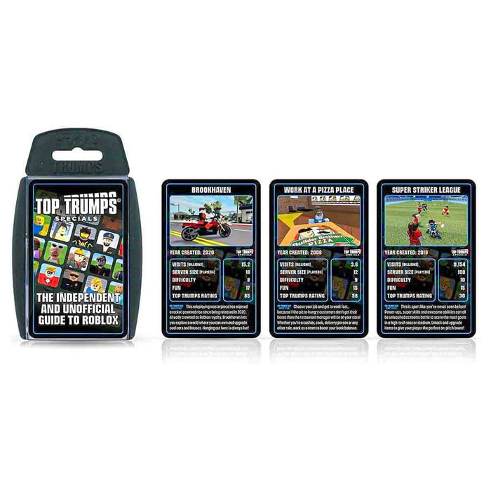 The Independent and Unofficial Guide to Roblox Top Trumps Specials Card Game