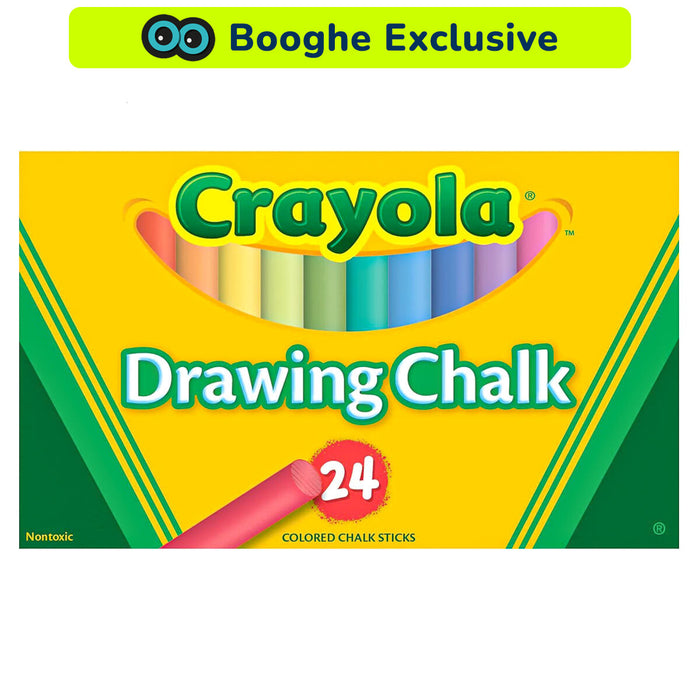 Crayola 24 Coloured Drawing Chalk