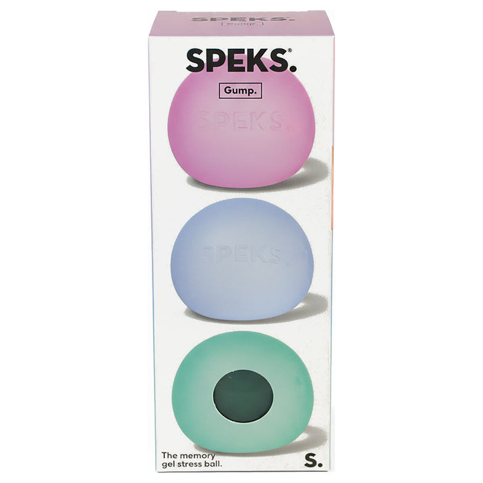 Speks Gump Memory Gel Stress Ball (3 Pack)