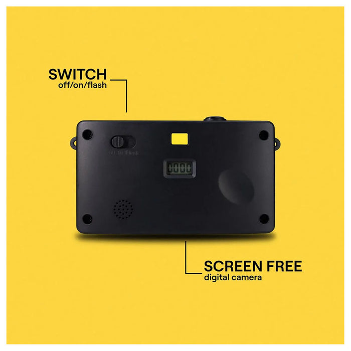 Camp Snap Screen-Free Digital Camera Sunbeam Yellow