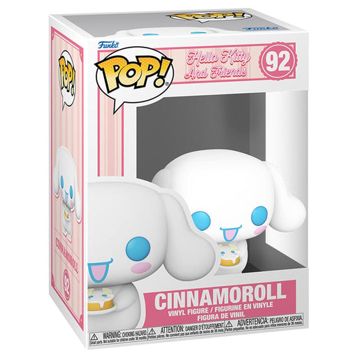 Funko Pop! Hello Kitty and Friends: Cinnamaroll with Cake Vinyl Figure #92