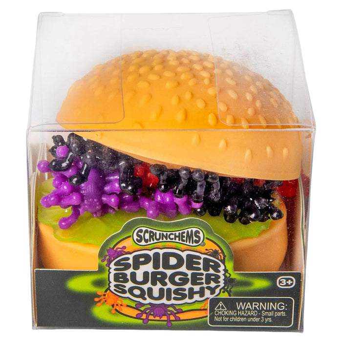 Scrunchems Spider Burger Squishy Fidget Toy