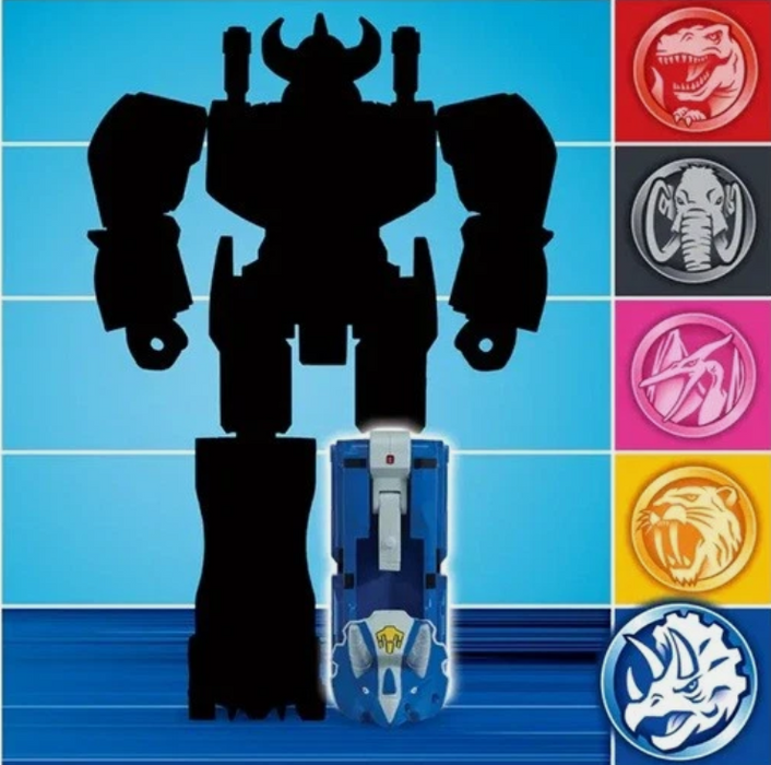 Power Rangers Triceratops Combinable Dinozord - Mighty Morphin Power Re-Ignition