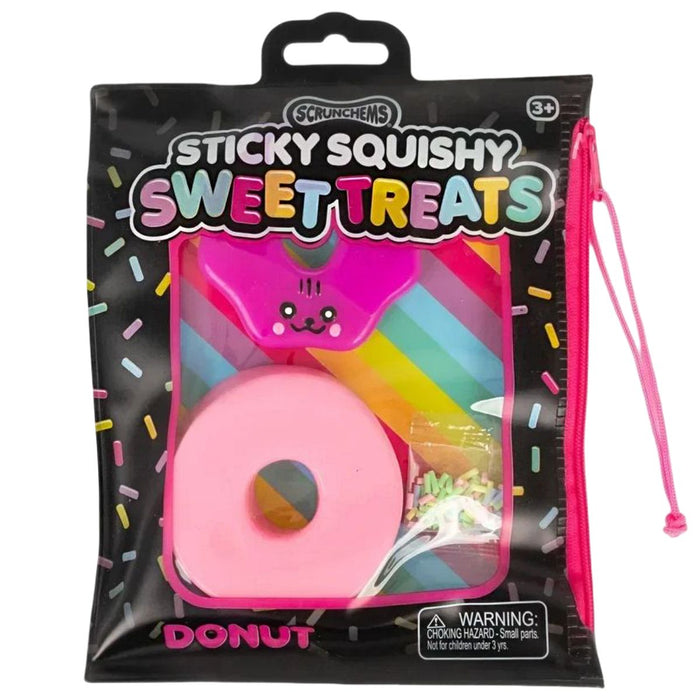 Scrunchems Sticky Squishy Sweet Treats Donut