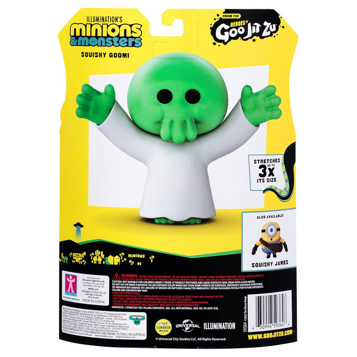 Minions & Monsters x Heroes of Goo Jit Zu Squishy Goomi Stretch Figure