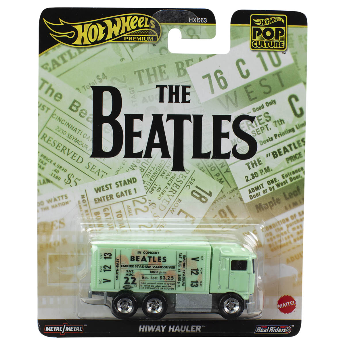 HOT WHEELS PREMIUM Real Riders 2024 Pop Culture - The Beatles Hiway HOT WHEELS PREMIUM Real Riders 2024 Pop Culture - The Beatles Hiway