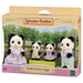 Sylvanian Familes: Pookie Panda Family Figures (4 Pack)
