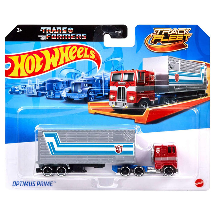 Hot Wheels Track Fleet: Optimus Prime 1:64 Scale Vehicle