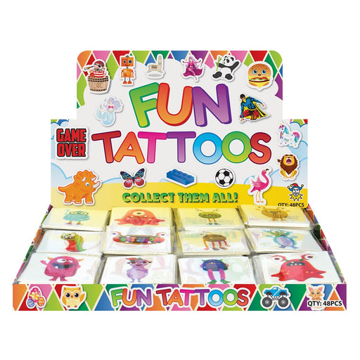 Henbrandt Mini Alien Monster Temporary Fun Tattoos