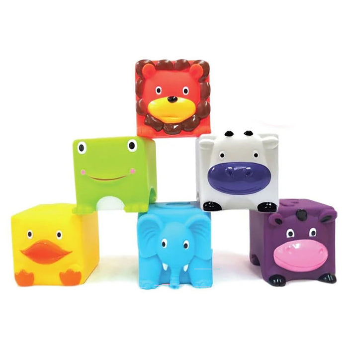 Edushape Soft & Squeezy Critter Blocks