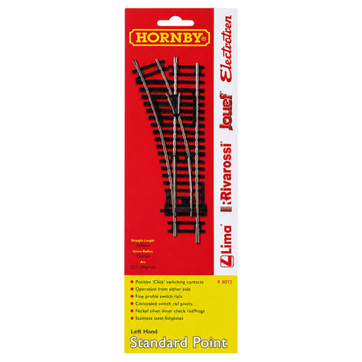 Hornby Left Hand Standard Point Track