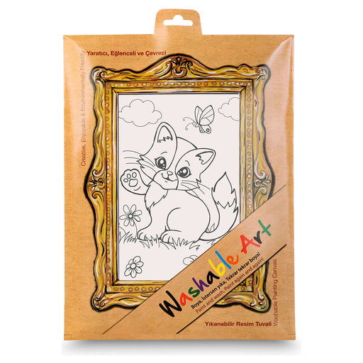 Washable Art Cat Colouring Protective Mat