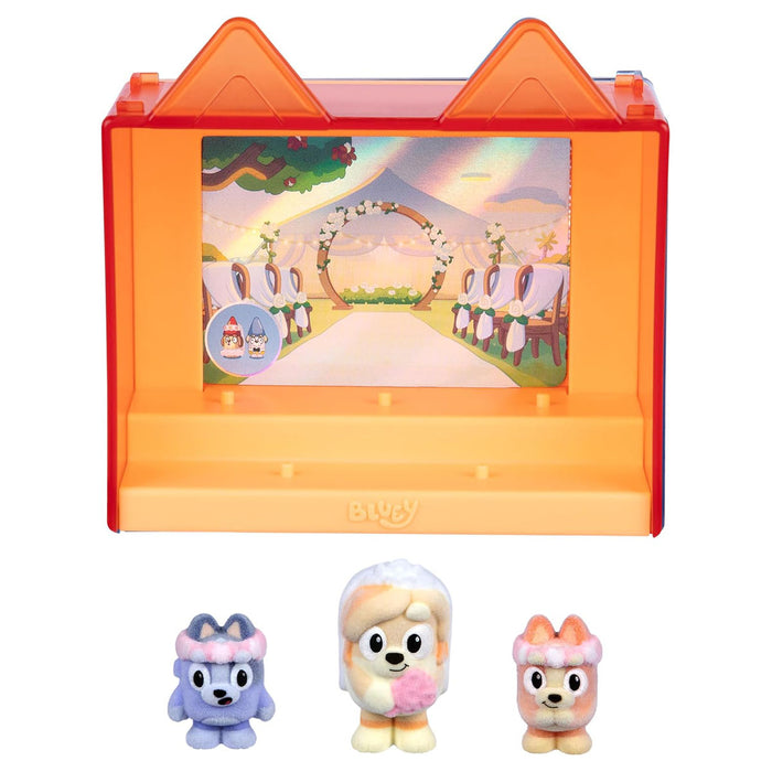 Bluey Fuzzies Episode Pack: The Sign Display Case & Figures