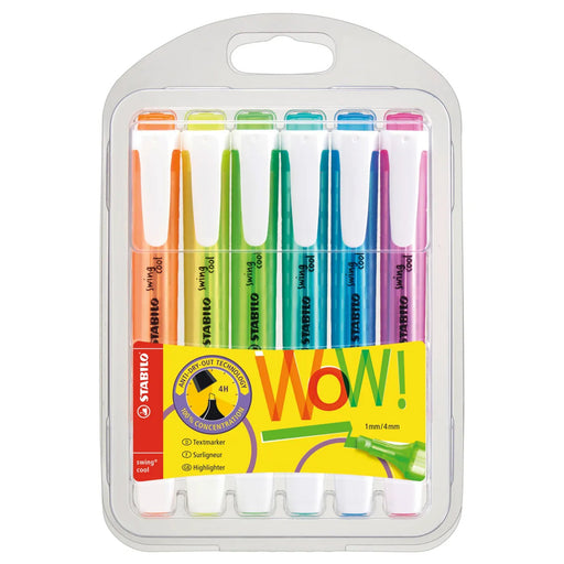 STABILO swing cool Highlighters (6 Pack)