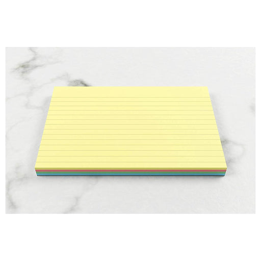 Silvine A6 Presentation & Revision 48 Cards with Assorted Coloured Sections