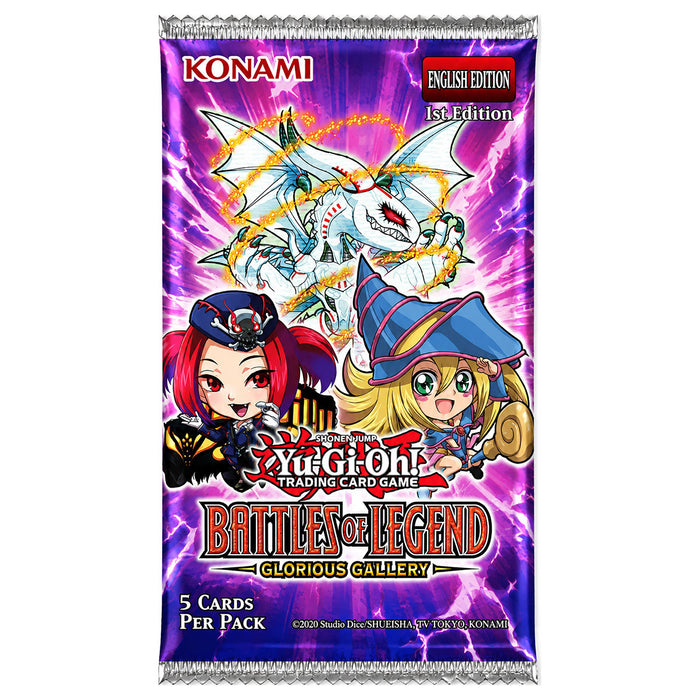 Yu-Gi-Oh! Trading Card Game Battles Of Legend: Glorious Gallery Booster Box (24 Packs)