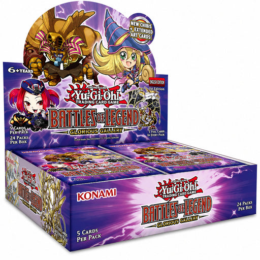 Yu-Gi-Oh! Trading Card Game Battles Of Legend: Glorious Gallery Booster Box (24 Packs)