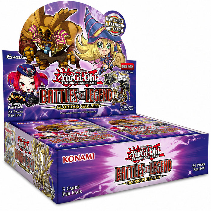 Yu-Gi-Oh! Trading Card Game Battles Of Legend: Glorious Gallery Booster Box (24 Packs)
