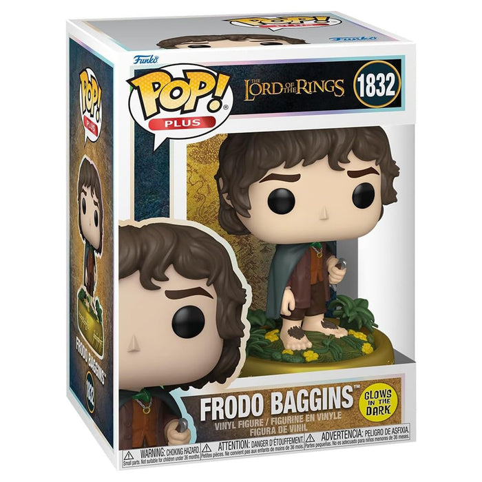 Funko Pop Plus: The Lord of the Rings: Frodo Baggins (Glow in the Dark) Vinyl Figure #1832