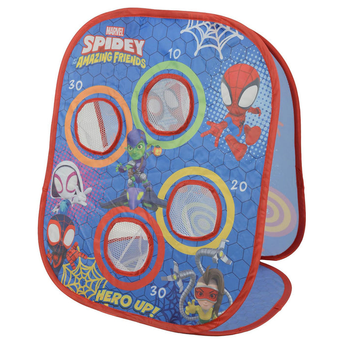 Marvel Spidey & his Amazing Friends Quick Up Bean Bag Toss & Target Game