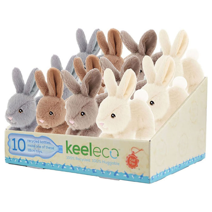 Keeleco Bunny Pets 14cm Plush (styles vary)