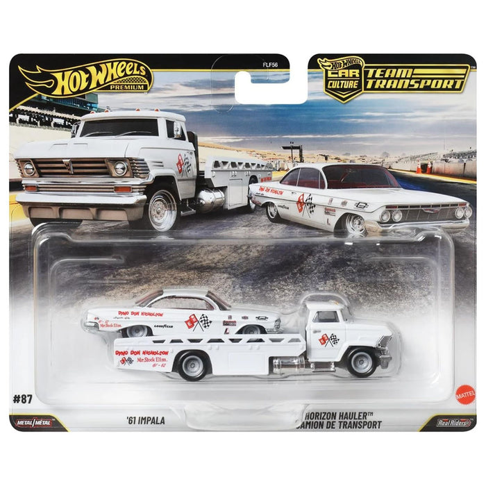 Hot Wheels Car Culture: Team Transport '61 Impala & Horizon Hauler Vehicles #87